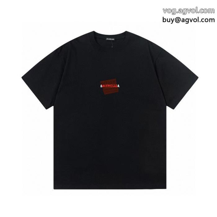 ブランド 品 激安 通販大胆なデザイン送料込み 希少品balenciaga半袖Tシャツ_0_3