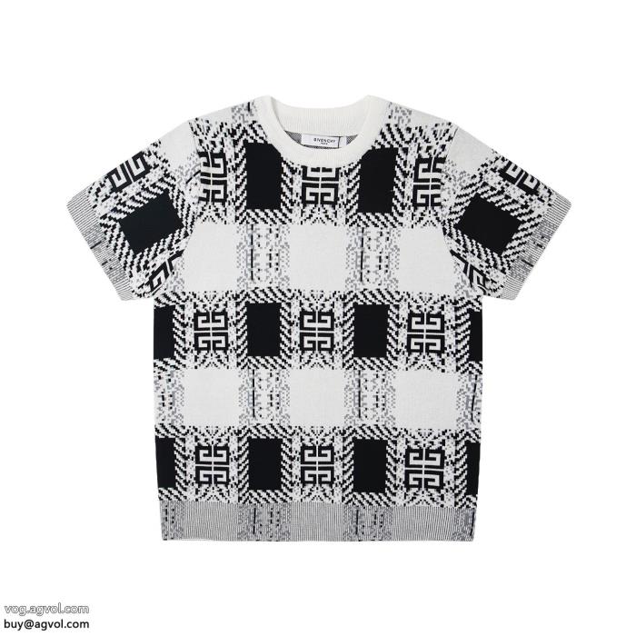 25新作セール清涼感GIVENCHYコピー ブランド 販売ニット半袖Tシャツ_0_1