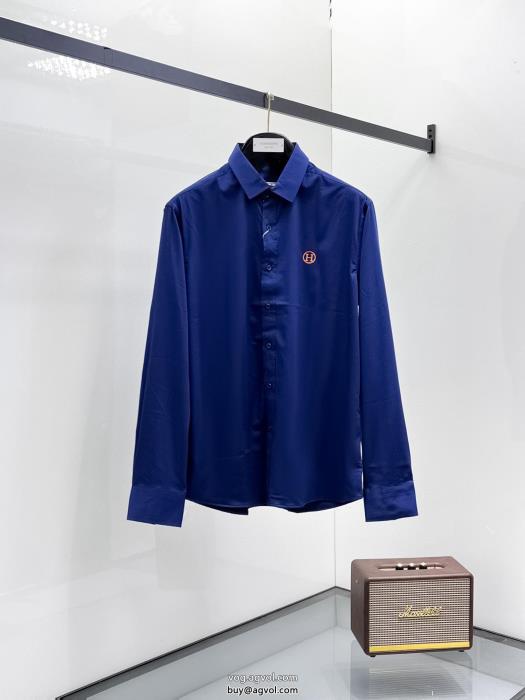 コピー ブランド 通販長袖シャツ好印象な上品スタイル限定デザインエルメス_0_3
