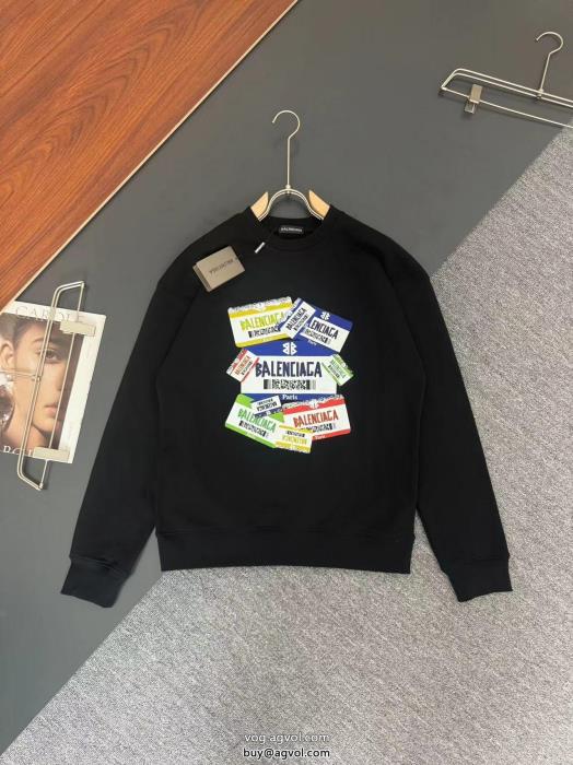 パーカースーパー コピー 通販 優良balenciaga上質な素材限定版プリント_0_2