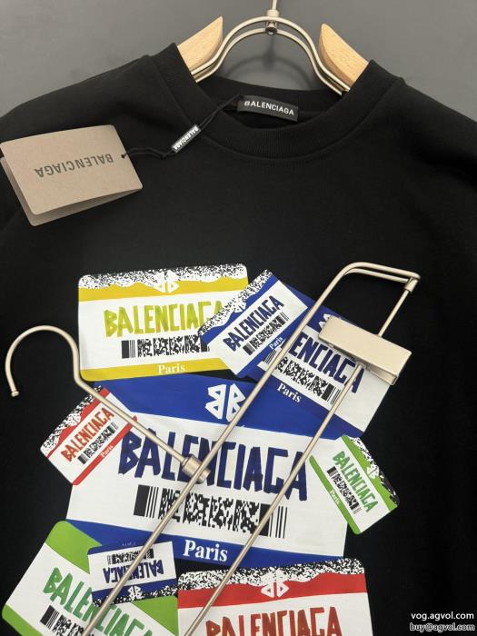 パーカースーパー コピー 通販 優良balenciaga上質な素材限定版プリント_0_3