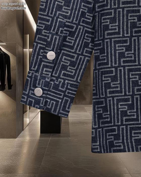 激安 通販 専門新作日本未入荷柔らかな着心地コートFENDI_0_3