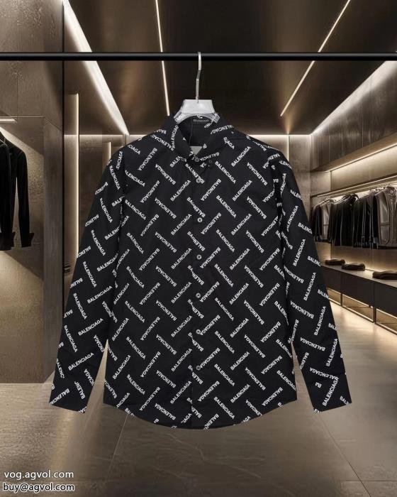 リラックスした雰囲気に新作夏の優秀アイテムbalenciaga激安 ブランド長袖シャツ_0_1