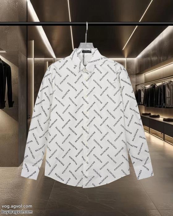 リラックスした雰囲気に新作夏の優秀アイテムbalenciaga激安 ブランド長袖シャツ_0_3
