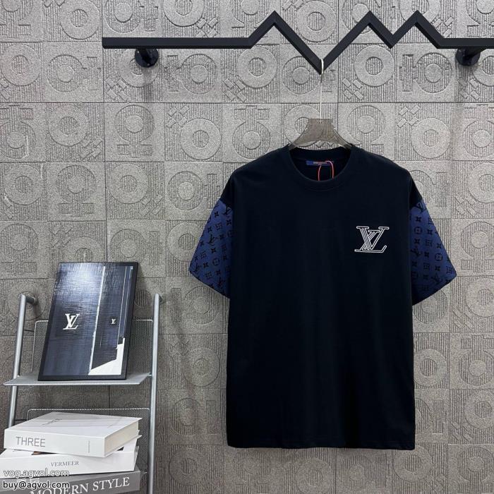 話題の新作到着この夏絶対欲しいスーパー コピー 通販半袖TシャツLOUIS VUITTON_0_1