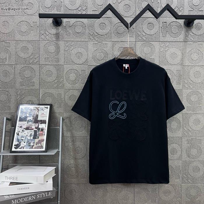 ロエベ半袖Tシャツ風合いが魅力2025年夏最新作スーパー コピー ブランド 専門_0_1