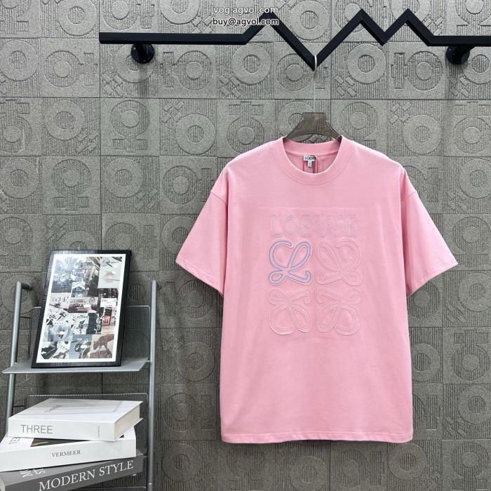 ロエベ半袖Tシャツ風合いが魅力2025年夏最新作スーパー コピー ブランド 専門_0_2