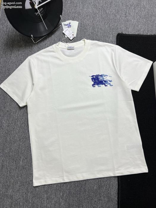 BURBERRYブランド フェイク限定生産品今季大人気のデザイン半袖Tシャツ_0_1