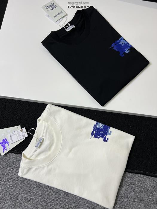 BURBERRYブランド フェイク限定生産品今季大人気のデザイン半袖Tシャツ_0_2