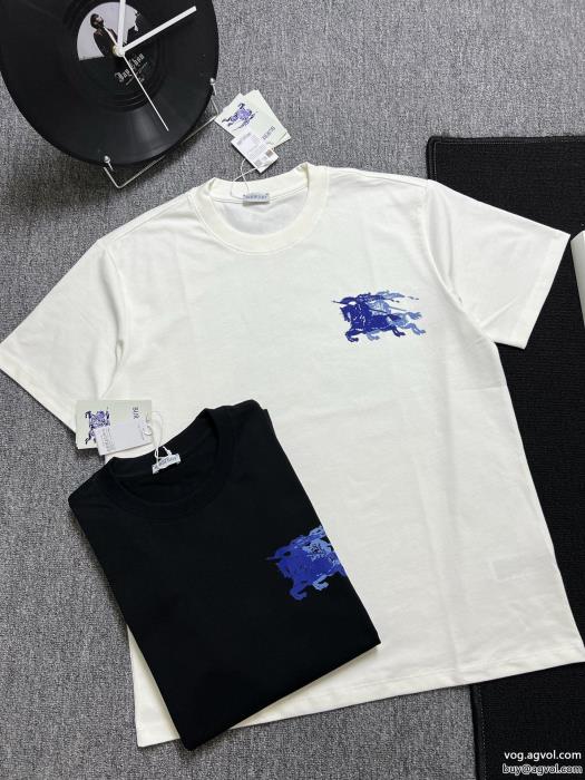 BURBERRYブランド フェイク限定生産品今季大人気のデザイン半袖Tシャツ_0_3