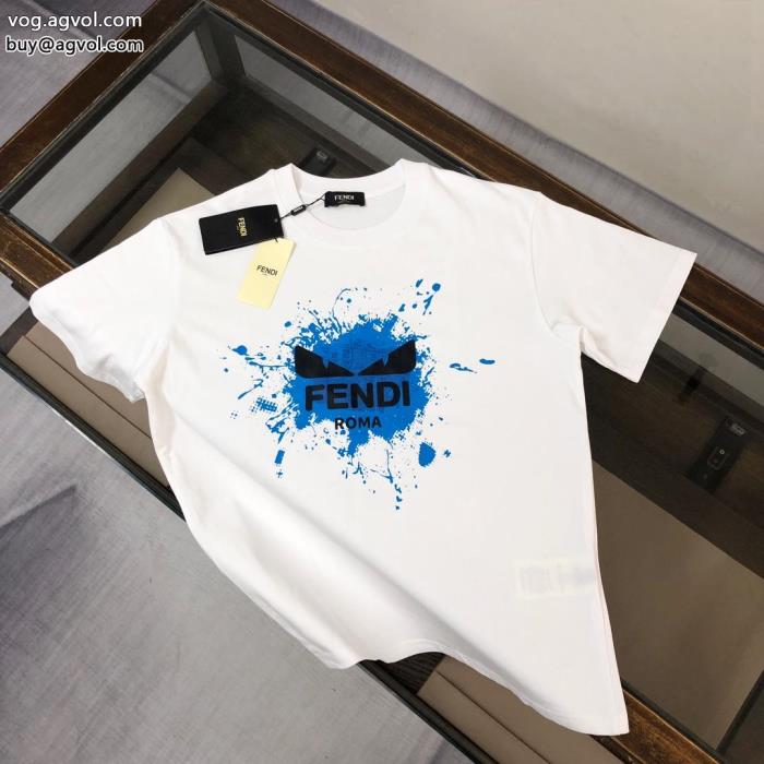 好印象な上品スタイル2025年新作通販半袖TシャツFENDIコピー 通販_0_1