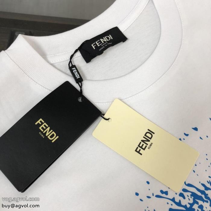 好印象な上品スタイル2025年新作通販半袖TシャツFENDIコピー 通販_0_3