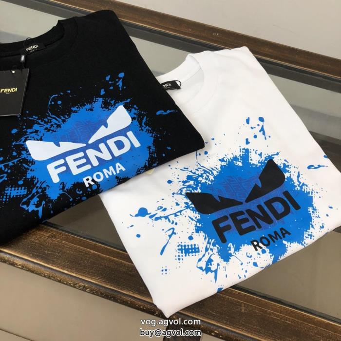 好印象な上品スタイル2025年新作通販半袖TシャツFENDIコピー 通販_0_4