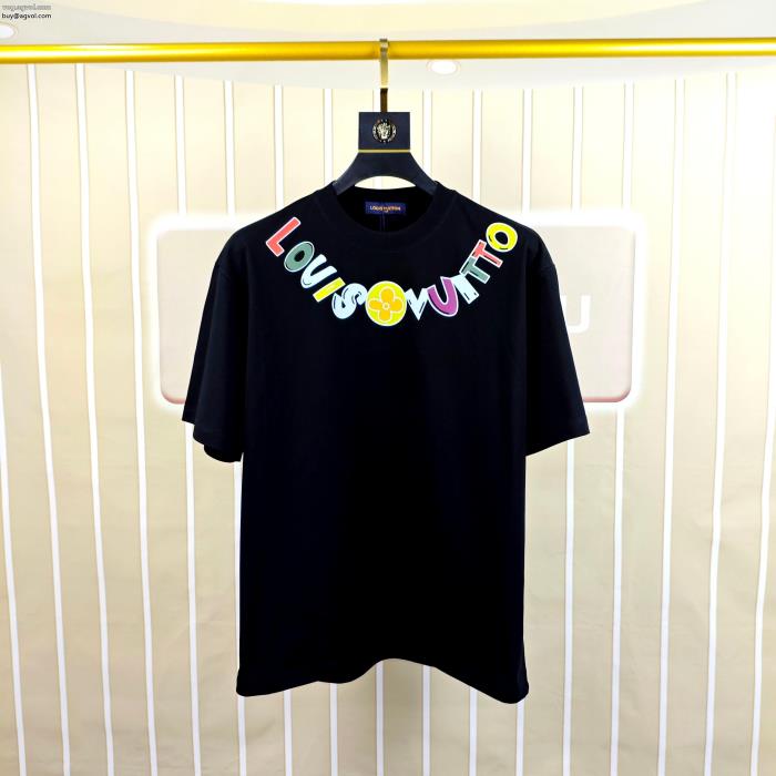LOUIS VUITTONブランド 通販今年の2025先行販売新作最安に挑戦半袖Tシャツ_0_1