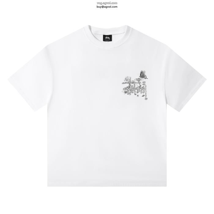 スーパー コピー 安心STUSSY最大の魅力上品で優しい雰囲気に半袖Tシャツ_0_2