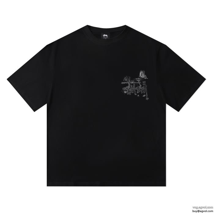 スーパー コピー 安心STUSSY最大の魅力上品で優しい雰囲気に半袖Tシャツ_0_3