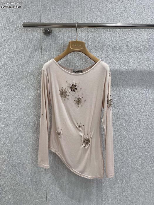 ブランド スーパー コピー 通販長袖TシャツMIUMIU完売必須　限定SALE注目夏新作_0_0