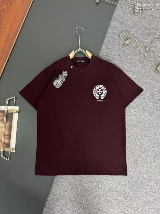 通販 ブランド半袖Tシャツ2025年のトレンドアイテム魅力的なポイントCHROME HEARTS_0_1