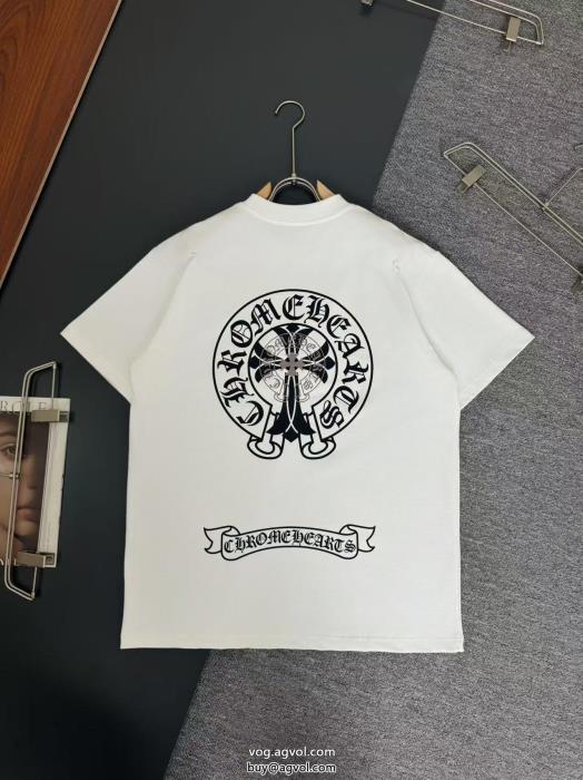 ブランド コピー 通販半袖TシャツCHROME HEARTS着回し力抜群大人気ファッションの最先端！_0_3