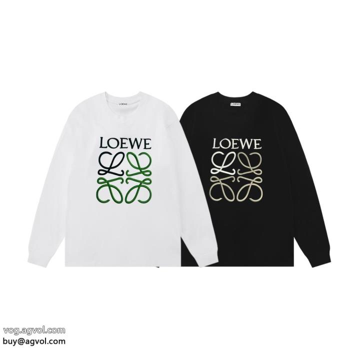 LOEWE最高のエレガント映え度MAXコピー 商品 通販長袖Tシャツ_0_2
