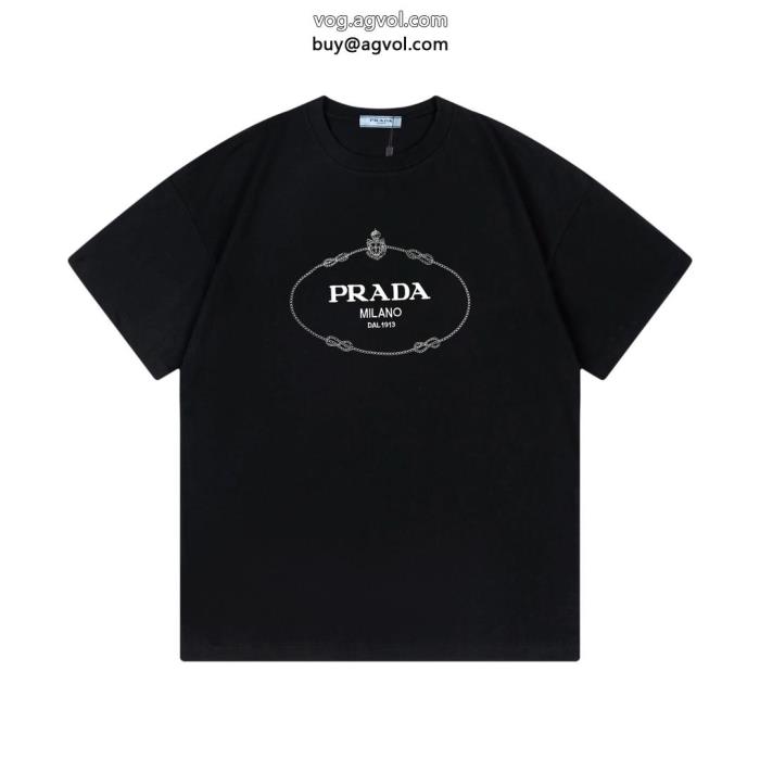ブランド 通販 激安プラダ不動の人気2025最新今年大人気半袖Tシャツ_0_3