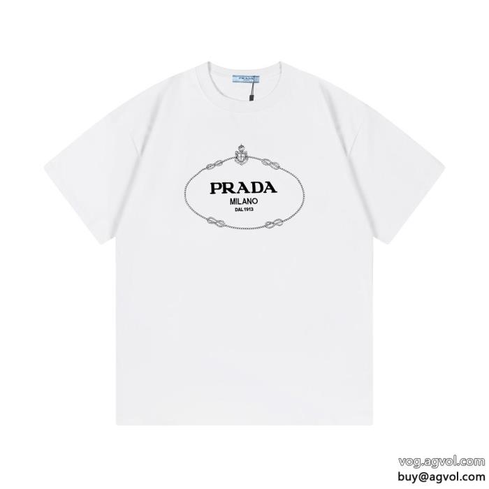 ブランド 通販 激安プラダ不動の人気2025最新今年大人気半袖Tシャツ_0_4