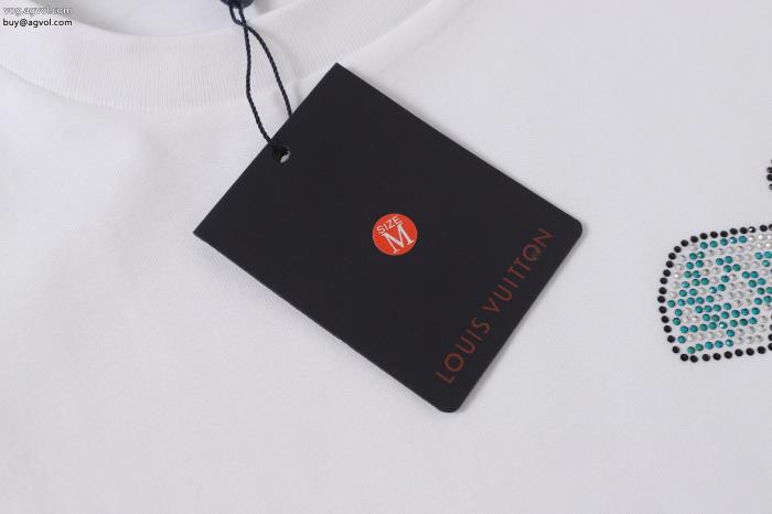 ブランド コピー  LOUIS VUITTON半袖Tシャツ人気急上昇中NEW!国内完売_0_1
