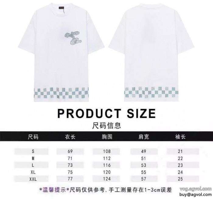ブランド コピー  LOUIS VUITTON半袖Tシャツ人気急上昇中NEW!国内完売_0_3