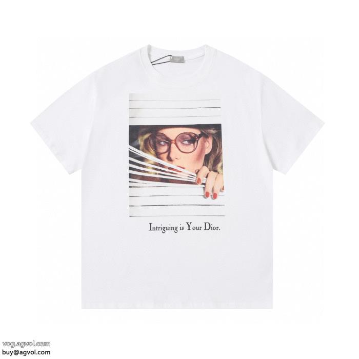 通気性と吸汗性に優れ先取り2025限定新作ディオールスーパー コピー 安心 半袖Tシャツ_0_0