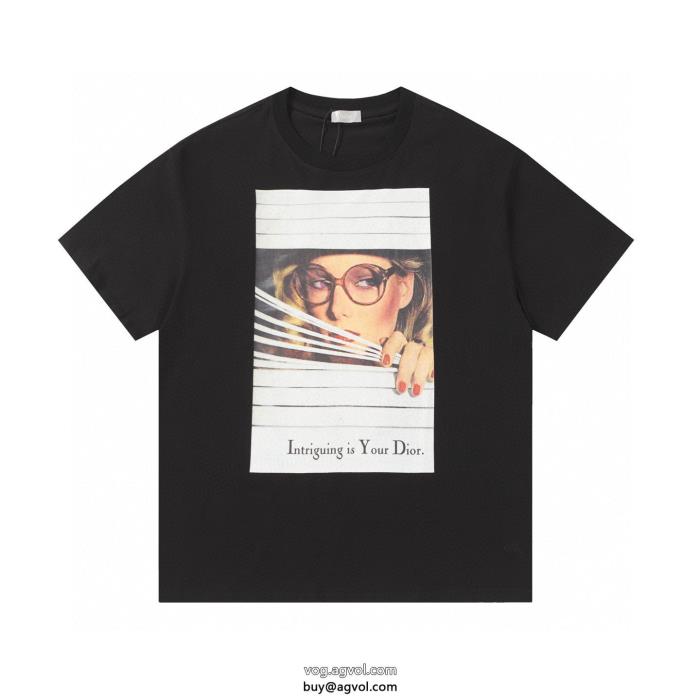 通気性と吸汗性に優れ先取り2025限定新作ディオールスーパー コピー 安心 半袖Tシャツ_0_4