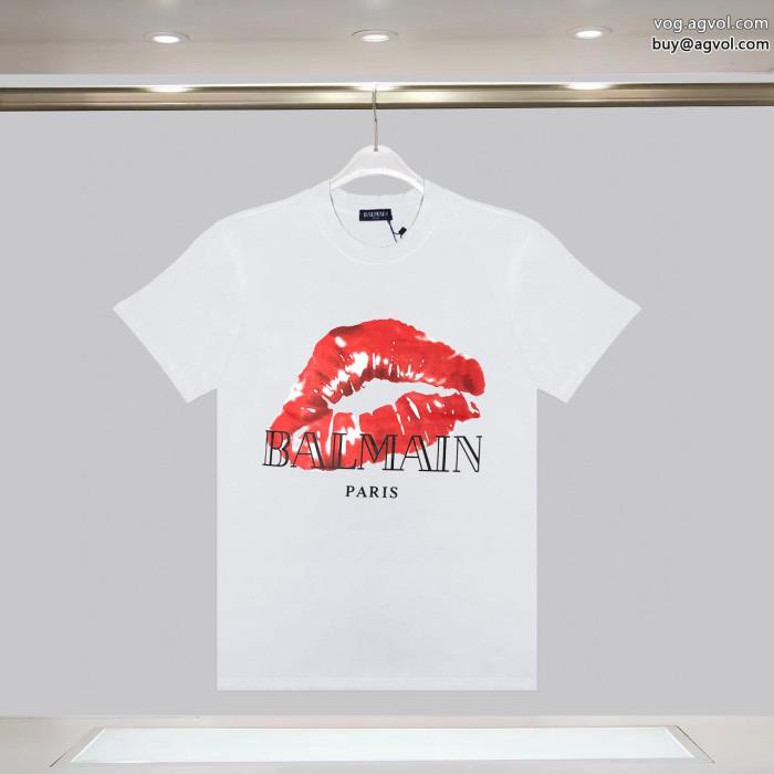 コピー 品 販売BALMAIN半袖Tシャツ2025トレンド25ss海外直営_0_2