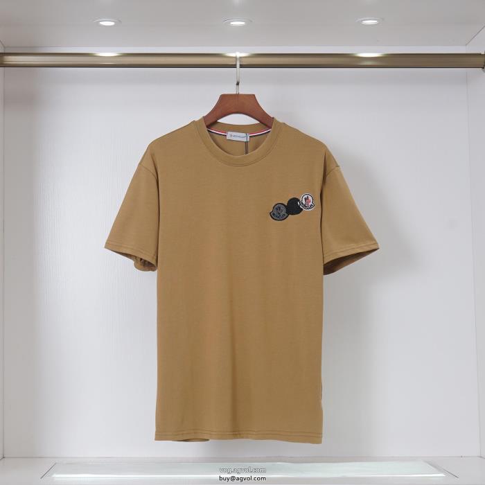 ブランド レプリカMONCLER新鮮ながら上品風合いが魅力半袖Tシャツ_0_1