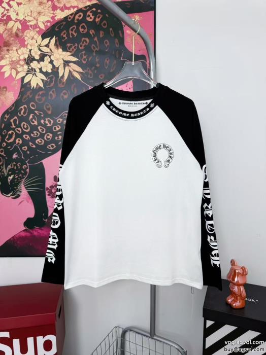 ブランド 通販今年の2025先行販売新作速達便発送長袖TシャツCHROME HEARTS_0_0