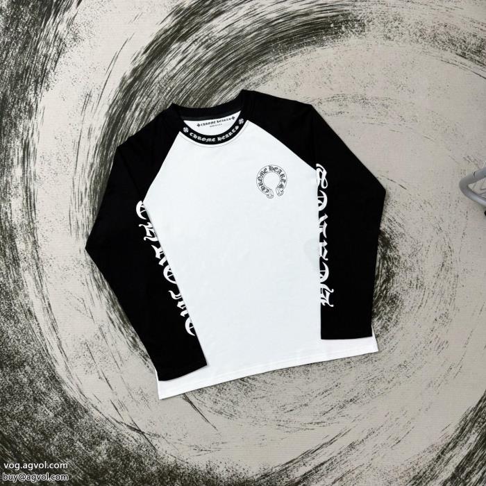 ブランド 通販今年の2025先行販売新作速達便発送長袖TシャツCHROME HEARTS_0_1