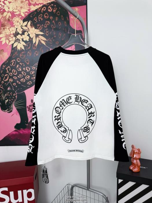 ブランド 通販今年の2025先行販売新作速達便発送長袖TシャツCHROME HEARTS_0_2