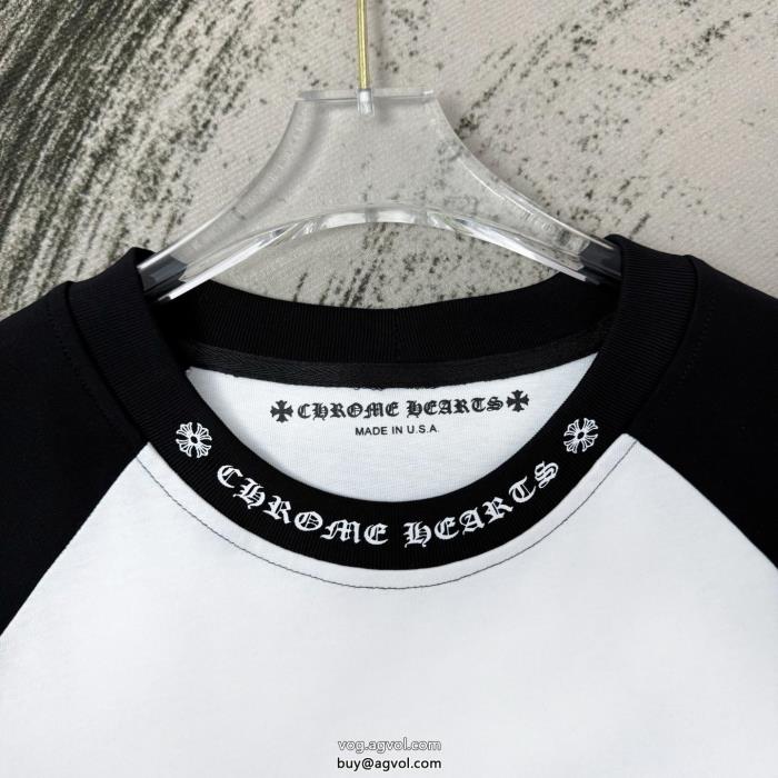 ブランド 通販今年の2025先行販売新作速達便発送長袖TシャツCHROME HEARTS_0_3