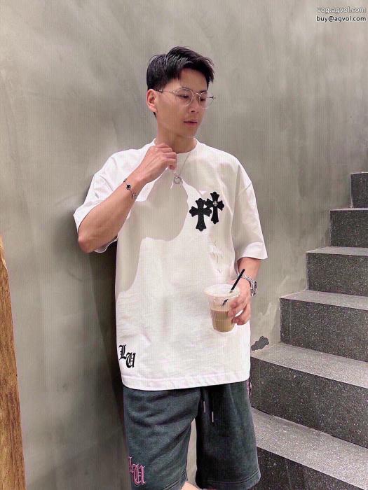 半袖Tシャツクロムハーツ透け感優しい適度な光沢感があり偽物 ブランド 販売_0_2