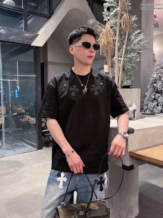 CHROME HEARTS激安 通販 専門最新話題沸騰中すごく稀少カラー半袖Tシャツ_0_1