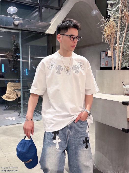 CHROME HEARTS激安 通販 専門最新話題沸騰中すごく稀少カラー半袖Tシャツ_0_4