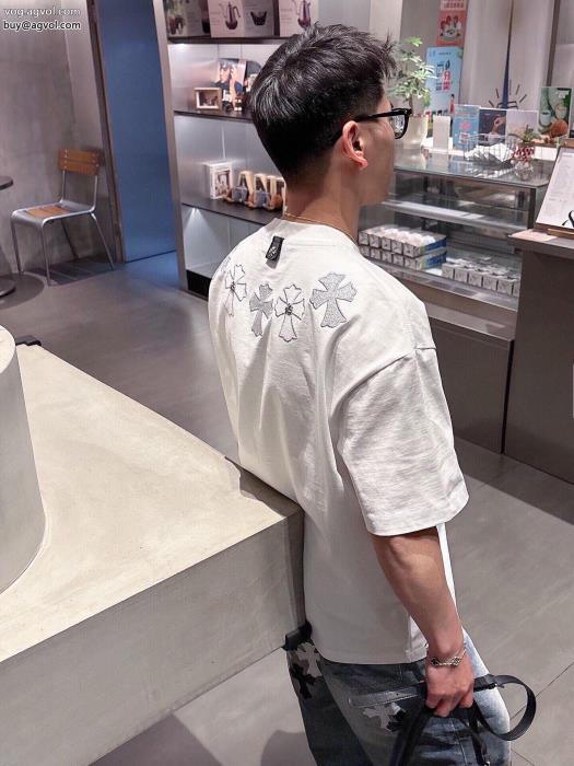 CHROME HEARTS激安 通販 専門最新話題沸騰中すごく稀少カラー半袖Tシャツ_0_5