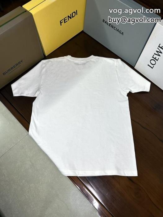 ブランド スーパー コピー 優良オトナの余裕新作限定華やかキュートLOEWE半袖Tシャツ_0_2