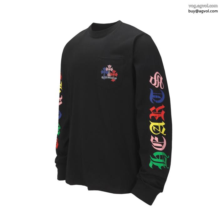 抜群の人気を集め毎年大人気商品コピー 品 ブランド長袖TシャツCHROME HEARTS_0_0