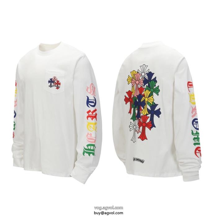 抜群の人気を集め毎年大人気商品コピー 品 ブランド長袖TシャツCHROME HEARTS_0_2