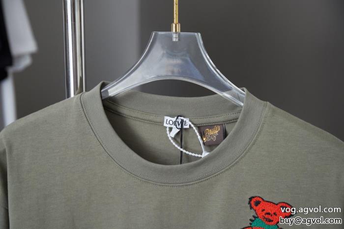 LOEWE新作モデル数量限定 VIP価格半袖Tシャツブランド 通販_0_1