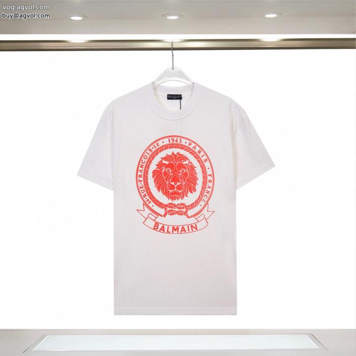 送料込み 希少品新商品☆完売必至半袖TシャツBALMAIN偽 ブランド 通販_0_1