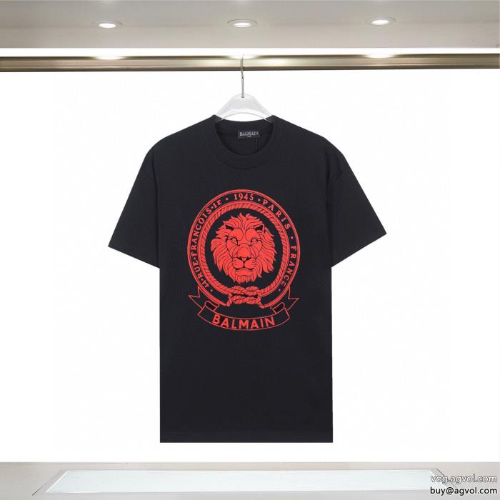 送料込み 希少品新商品☆完売必至半袖TシャツBALMAIN偽 ブランド 通販_0_2