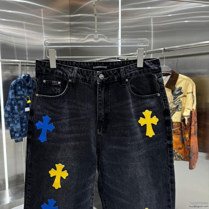 ブランド 偽物 激安 通販ジーンズ可愛い完売確実  大人気毎日に上質を クロムハーツ CHROME HEARTS_0_3