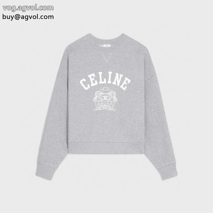 偽物 ブランドパーカーCELINE最新作即発大人のカジュアルスタイル_0_2