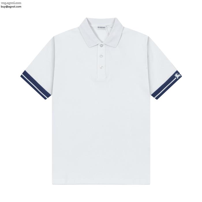 BURBERRYブランド 通販 激安格好良い数量限定奇跡の入荷半袖poloTシャツ_0_0