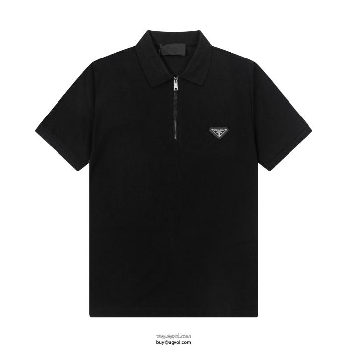 大人気商品希少なアイテム半袖poloTシャツ偽 ブランド 販売PRADA_0_0